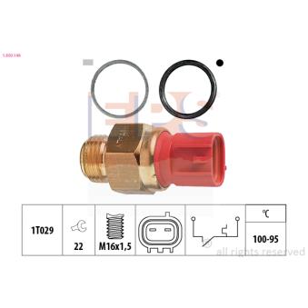 Interrupteur de température, ventilateur de radiateur EPS OEM 1768060b10000