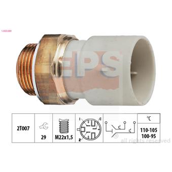 Interrupteur de température, ventilateur de radiateur EPS OEM 90339408