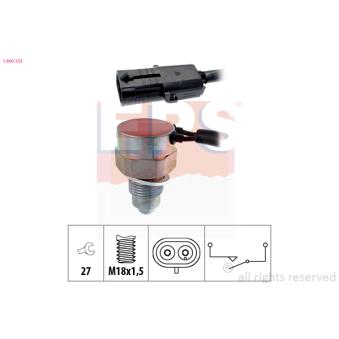 Contacteur, feu de recul EPS OEM 2535478e50000