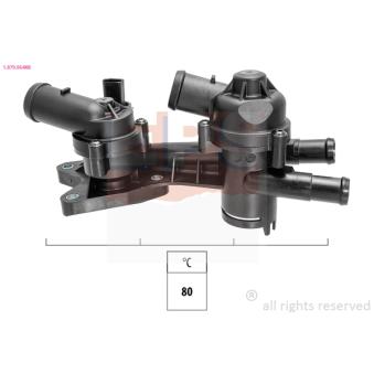 Thermostat, liquide de refroidissement EPS 1.879.954KK pour HONDA CIVIC 1.4 TFSI - 185cv
