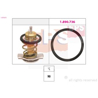 Thermostat, liquide de refroidissement EPS [1.879.973]