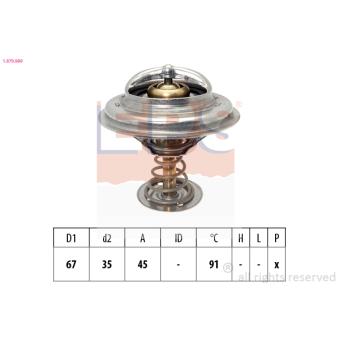 Thermostat d'eau EPS 1.879.989
