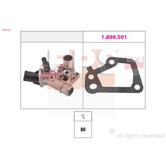 Thermostat d'eau EPS 1.880.152