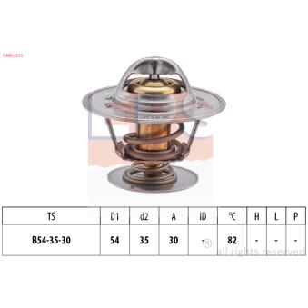 Thermostat d'eau EPS OEM 08966483