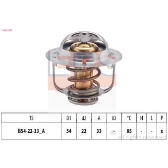 Thermostat d'eau EPS OEM 19301PLZD00