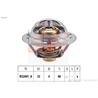 Thermostat d'eau EPS 1.880.232S