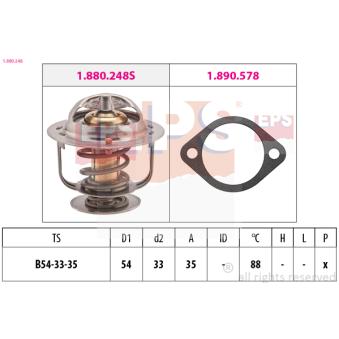 Thermostat d'eau EPS OEM 2550022200