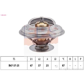 Thermostat d'eau EPS OEM 035121113B Thermostat d'eau EPS OEM 035121113B