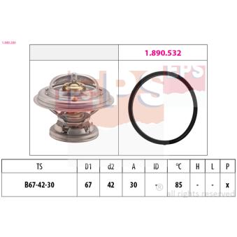 Thermostat d'eau EPS OEM A6062030575