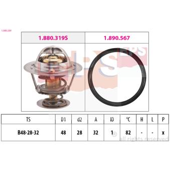 Thermostat d'eau EPS OEM 9091603069