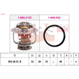 Thermostat d'eau EPS OEM 900483304