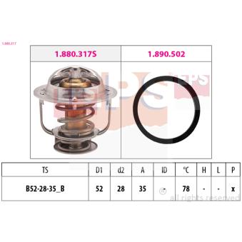 Thermostat d'eau EPS OEM 900483305