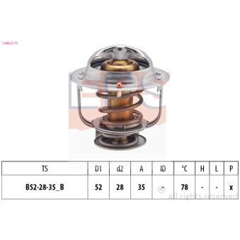 Thermostat d'eau EPS 1.880.317S