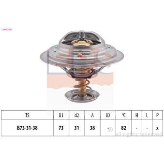 Thermostat d'eau EPS OEM 900483305