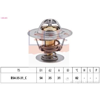 Thermostat d'eau EPS OEM 037121113