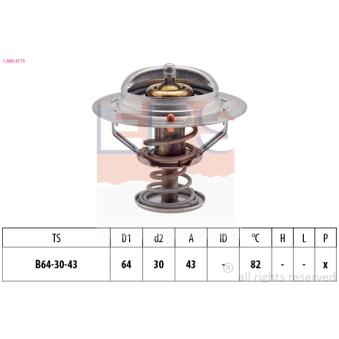 Thermostat d'eau EPS OEM 19301RFW305