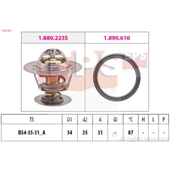 Thermostat d'eau EPS OEM 6124378