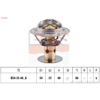 Thermostat d'eau EPS 1.880.498S
