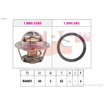Thermostat d'eau EPS 1.880.517