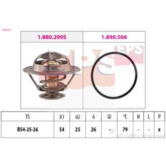 Thermostat d'eau EPS OEM 98463638
