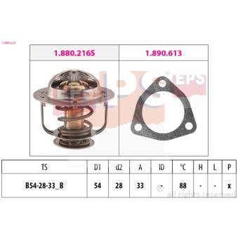 Thermostat d'eau EPS OEM 2120096012