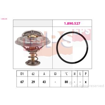 Thermostat d'eau EPS 1.880.549