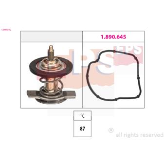 Thermostat d'eau EPS 1.880.595 pour MERCEDES-BENZ CLASSE E E 220 CDI - 125cv