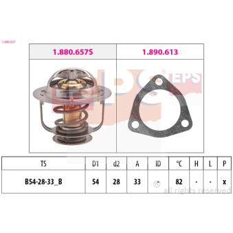Thermostat d'eau EPS 1.880.637