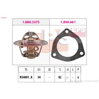 Thermostat d'eau EPS 1.880.644