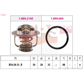 Thermostat d'eau EPS OEM 2120096012