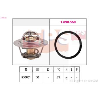 Thermostat d'eau EPS [1.880.721]