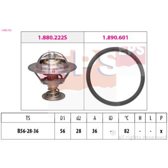 Thermostat d'eau EPS OEM 1338G3