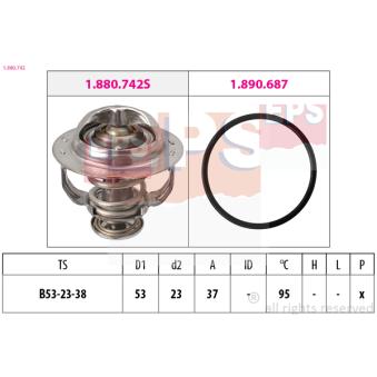Thermostat d'eau EPS OEM 06J121113C