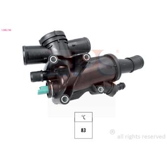 Thermostat d'eau EPS 1.880.748 pour SSANGYONG RODIUS 2.0 TDCi - 110cv