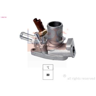 Thermostat d'eau EPS 1.880.758 pour ALFA ROMEO MITO 1.4 TB - 170ch)