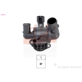Thermostat d'eau EPS 1.880.770 pour TOYOTA COROLLA 2.0 quattro - 265cv