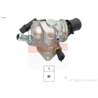 Thermostat, liquide de refroidissement EPS [1.880.812]