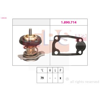 Thermostat d'eau EPS OEM 504150564