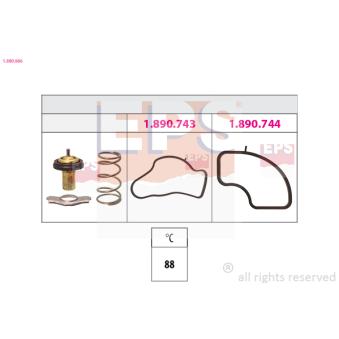 Thermostat d'eau EPS [1.880.986]