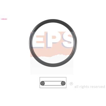 Joint d'étanchéité, thermostat EPS 1.890.653 pour AUDI A3 1.4 TFSI - 125cv