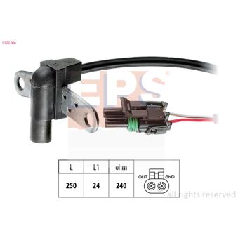 Capteur d'angle, vilebrequin EPS 1.953.008