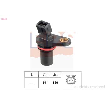 Capteur, position d'arbre à cames EPS OEM 7033372