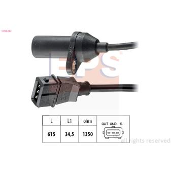 Capteur d'angle, vilebrequin EPS OEM 7798691 Capteur d'angle, vilebrequin EPS OEM 7798691