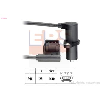 Capteur, position d'arbre à cames EPS OEM 12141726590