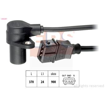 Capteur d'angle, vilebrequin EPS 1.953.077