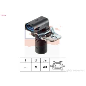 Capteur de vitesse de roue, boîte automatique EPS [1.953.104]