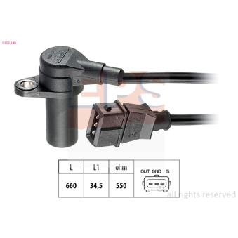 Capteur d'angle, vilebrequin EPS OEM 6238325