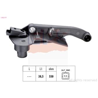 Capteur d'angle, vilebrequin EPS 1.953.177 pour AUDI A5 1.0 E - 41cv