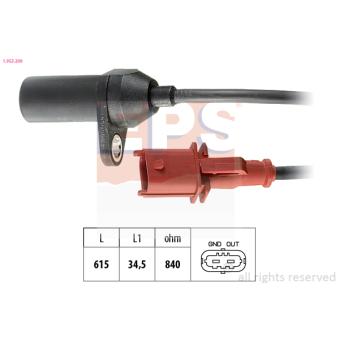 Capteur d'angle, vilebrequin EPS OEM 46754538