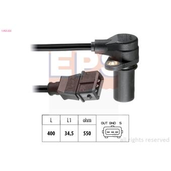 Capteur d'angle, vilebrequin EPS [1.953.222]